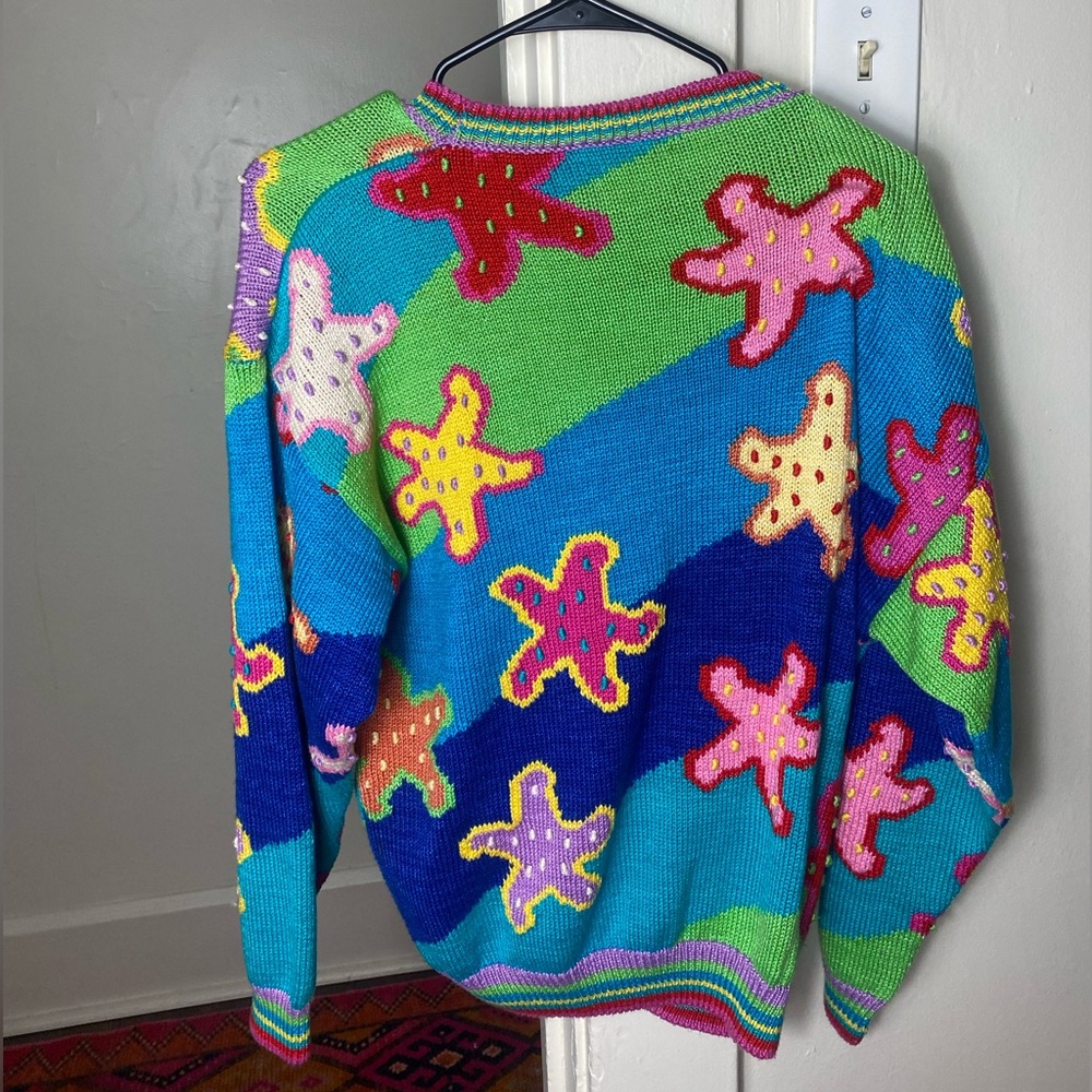 Christine Foley Starfish Vintage Sweater - Picture 3 of 4